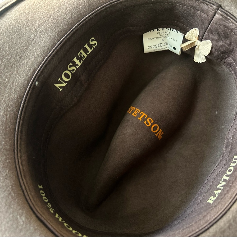 Stetson Dark Brown Wool Hat - Picture 3 of 5